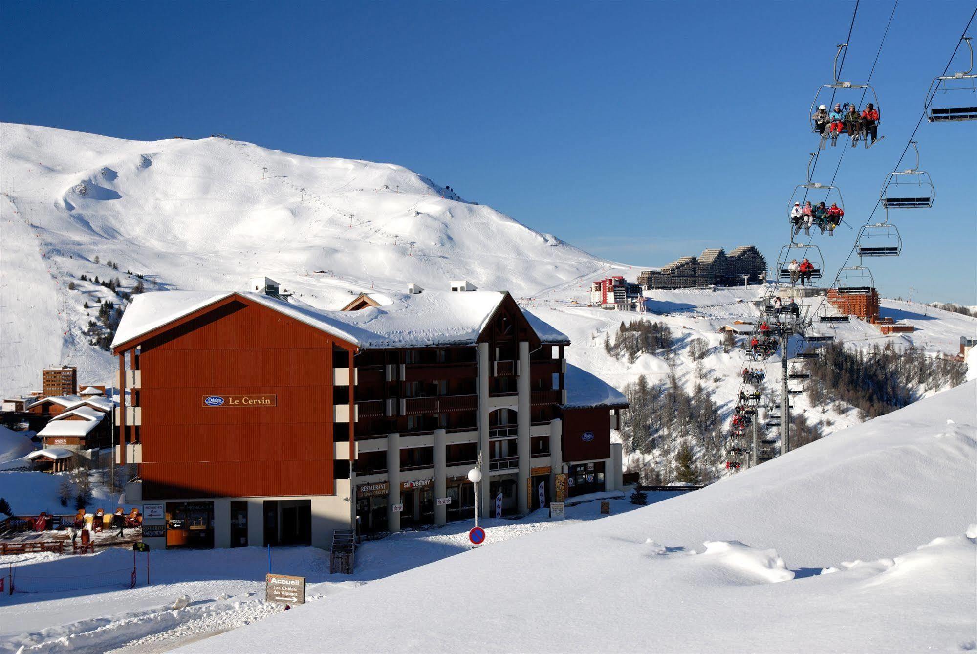 Residence Odalys Le Cervin La Plagne Eksteriør billede